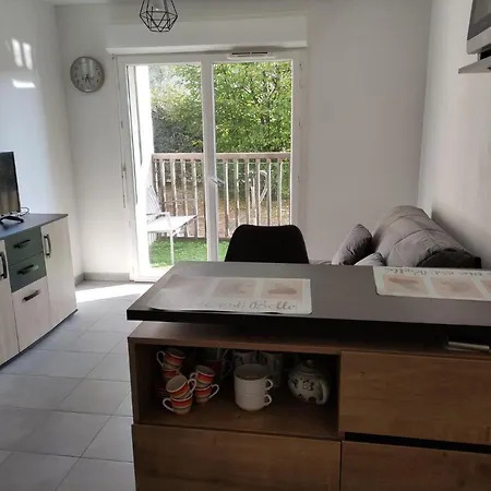 Superbe appartement en rez-de-jardin à LANTON Extérieur photo